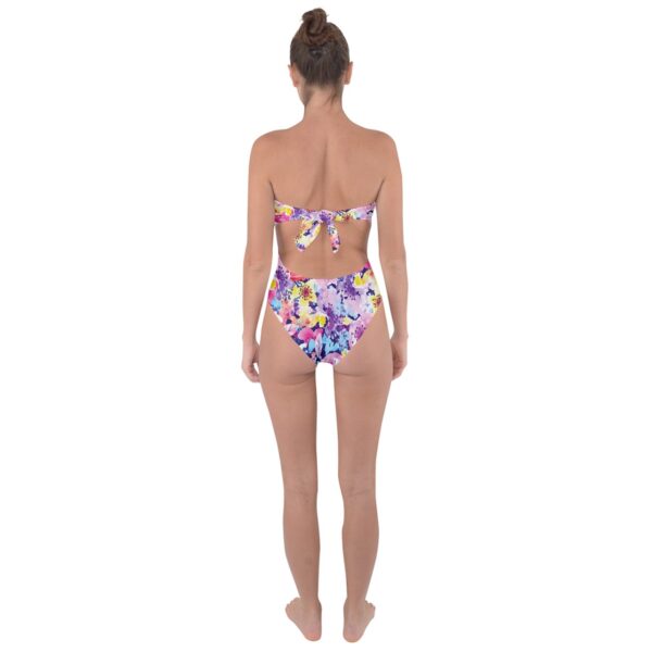 Blossom Classic Strapless One Piece Swimsuit - Image 2