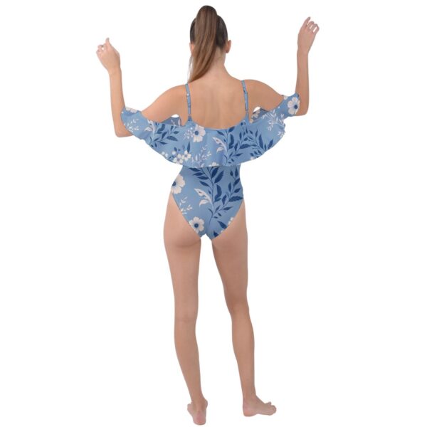 Breeze Flounce Off-Shoulder One Piece Swimsuit - Image 2