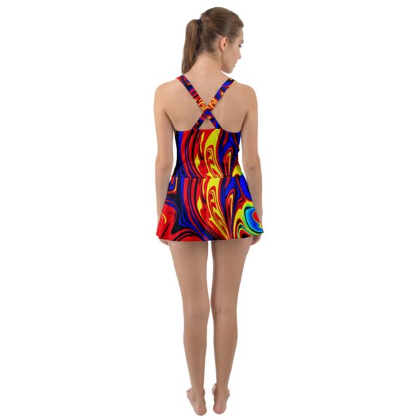 Hellfire Classic Skirted One-Piece Swimsuit - Image 2