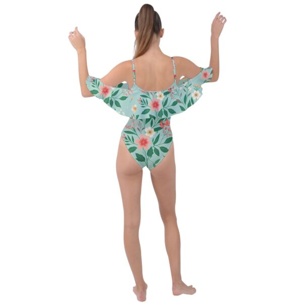 Meadow Flounce Off-Shoulder One Piece Swimsuit - Image 2