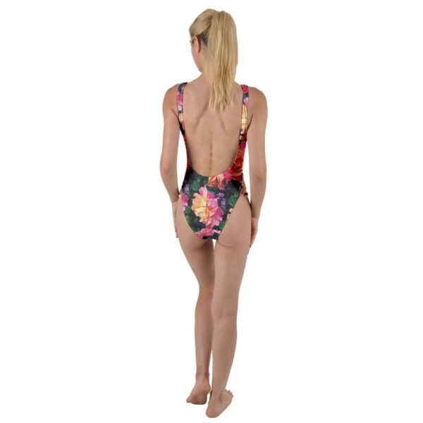 Rosalia Classic High Leg One Piece Swimsuit - Image 2