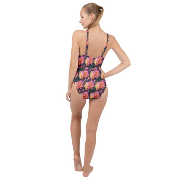 Rosalia Classic High Neck One Piece Swimsuit - Image 2