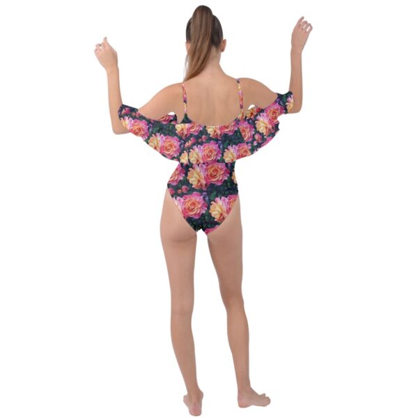 Rosalia Flounce Off-Shoulder One Piece Swimsuit - Image 2