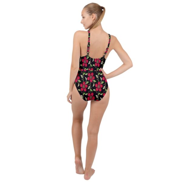 Summer Nights Classic High Neck One Piece Swimsuit - Image 2