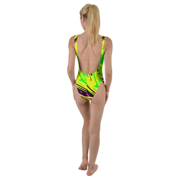 Toxicity Classic High Leg One Piece Swimsuit - Image 2