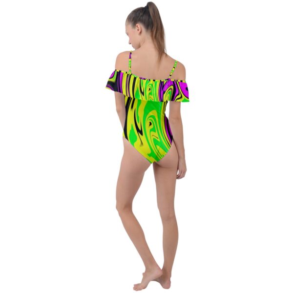 Toxicity Classic Off-Shoulder One Piece Swimsuit - Image 2