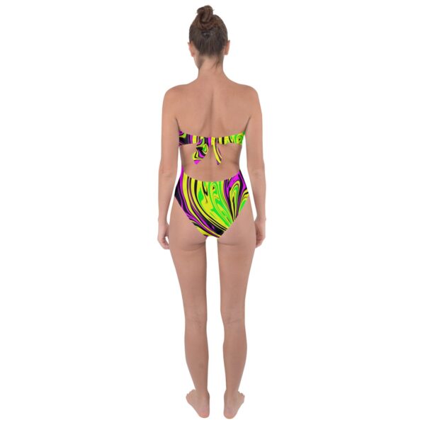 Toxicity Classic Strapless One Piece Swimsuit - Image 2