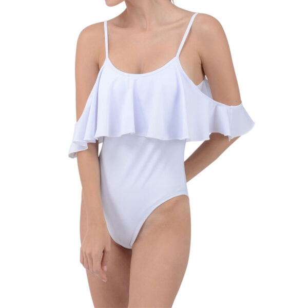 Rosalia Flounce Off-Shoulder One Piece Swimsuit - Image 3