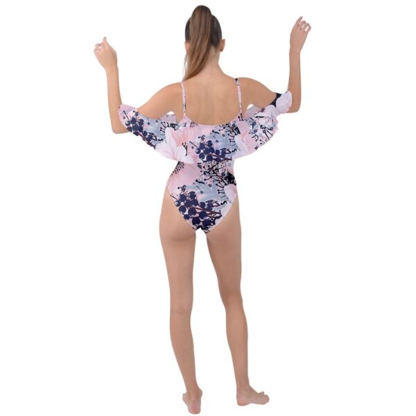 Vino Dolce Flounce Off-Shoulder One Piece Swimsuit - Image 2